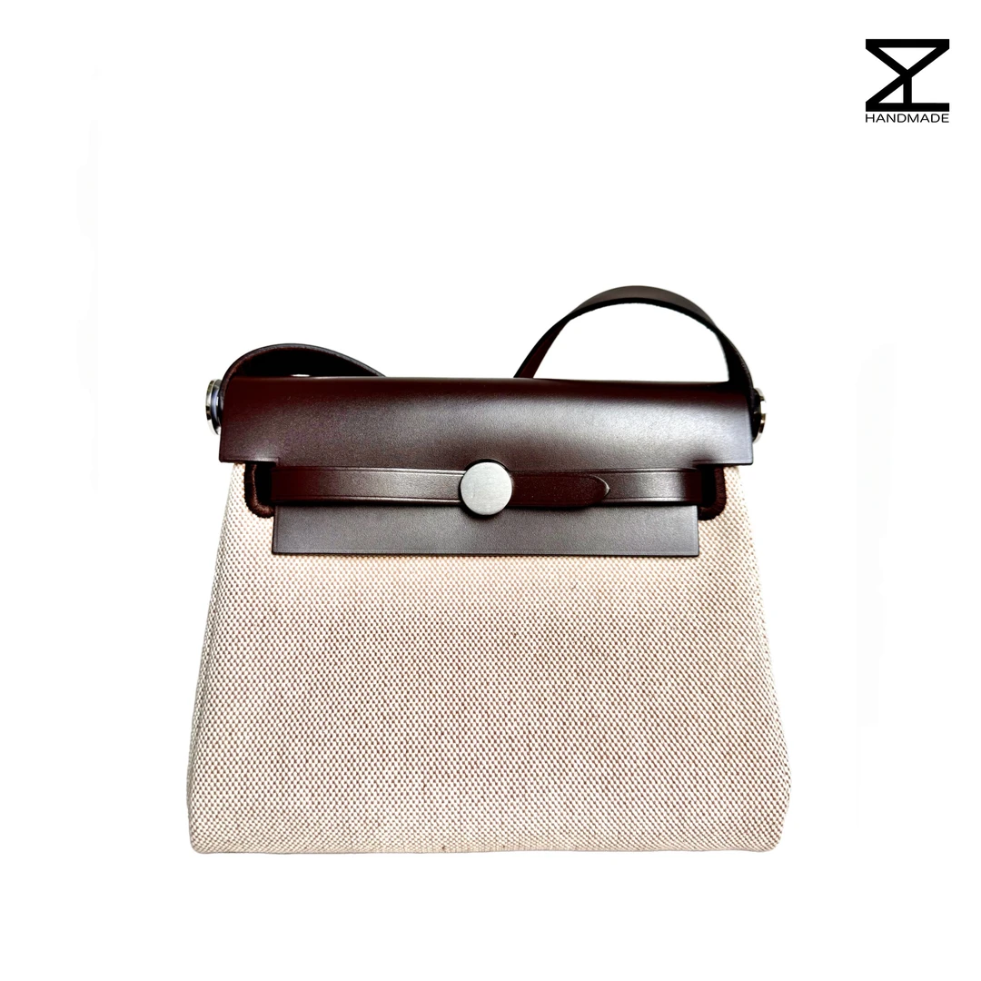 宗老师私定【帆布 miniBAG】爆款升级版手工 HE bag百搭休闲潮流