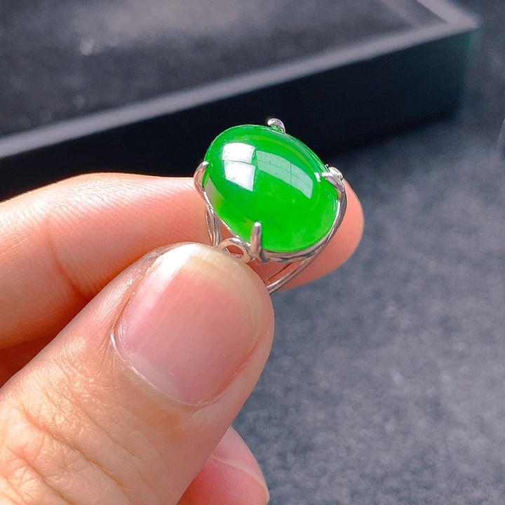 【闪购商品】翡翠银S925镶嵌颈饰翡翠