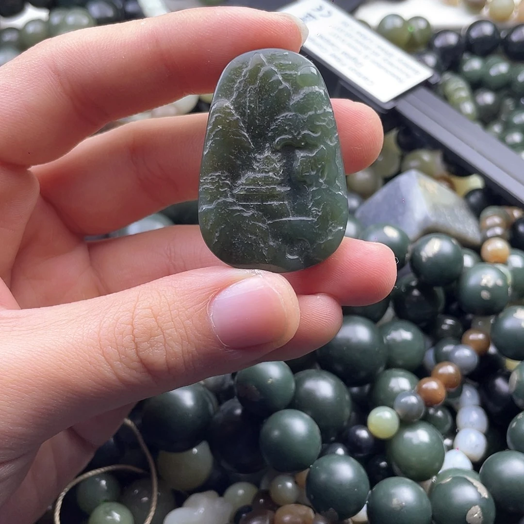 和田玉手串未镶嵌