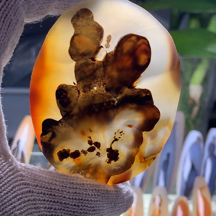 未镶嵌玛瑙/玉髓珠宝半成品80