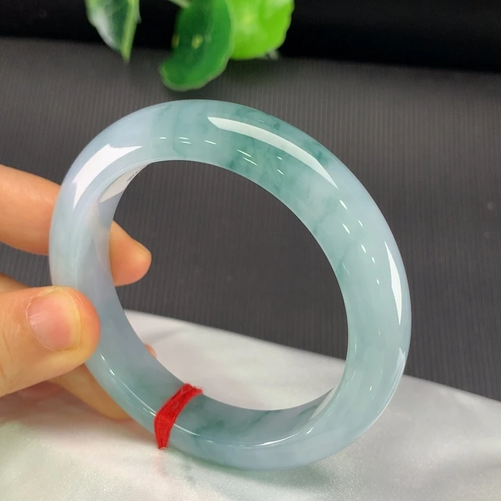 翡翠手镯未镶嵌正圈55