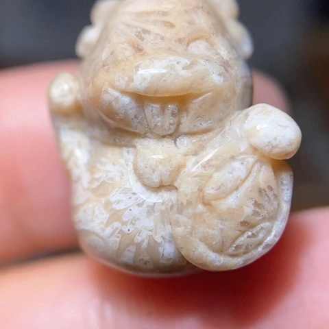 【闪购商品】硅化玉吊坠(不含链)未镶嵌