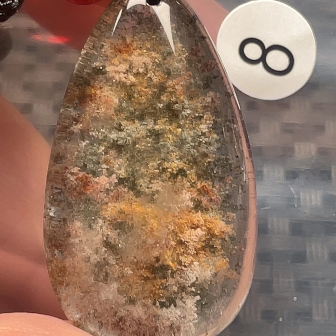 速***豆吊坠(不含链)未镶嵌水晶