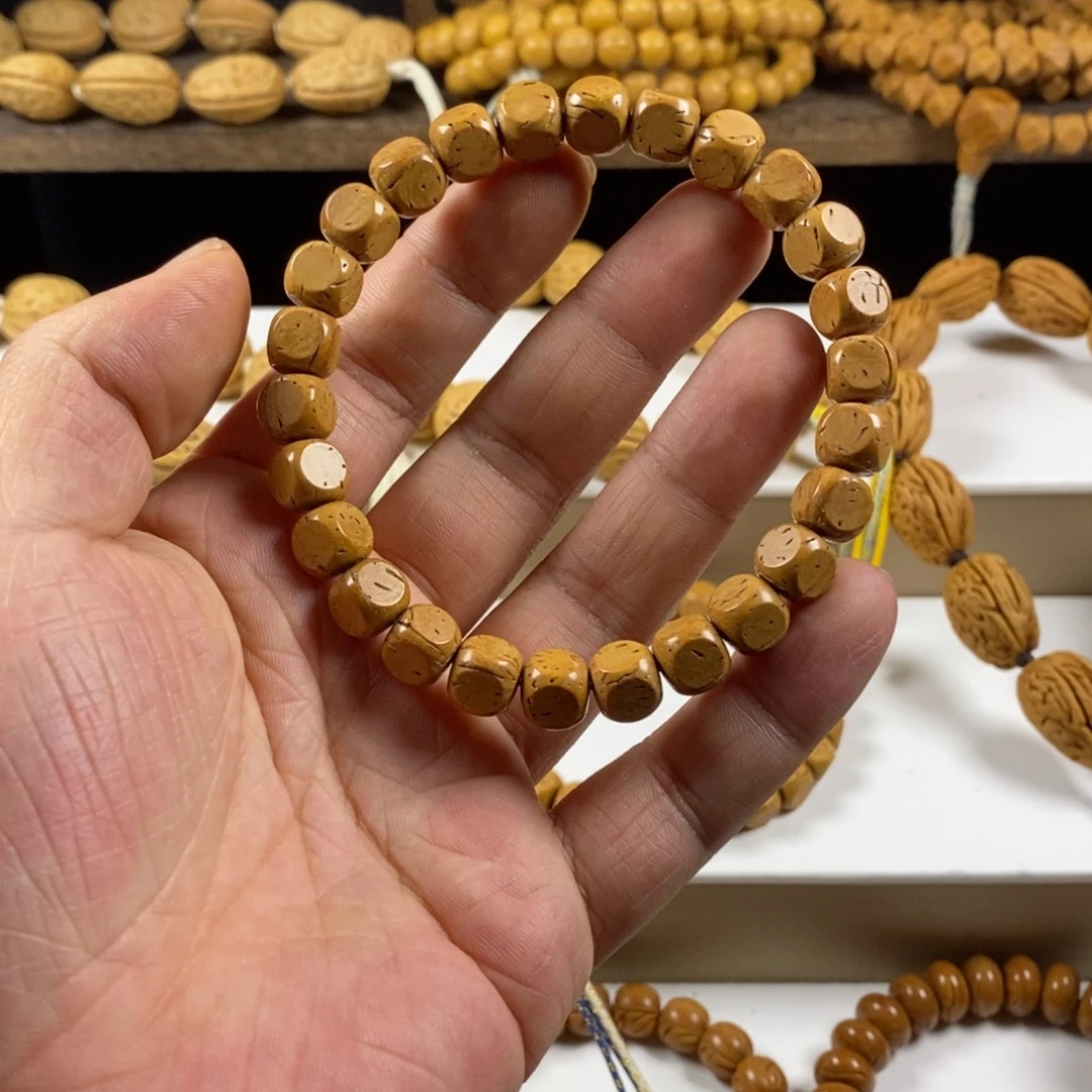 X****桃核吊坠桃核六方