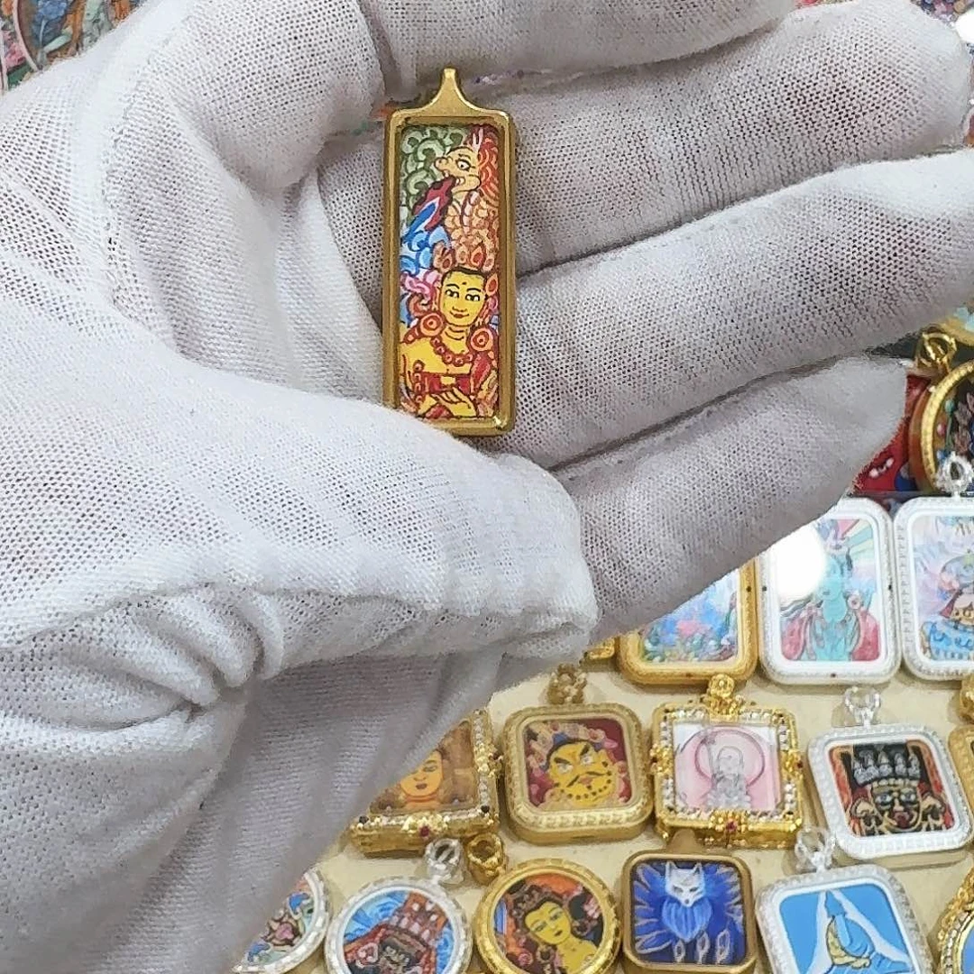 吊坠福利，文殊菩萨，小金条