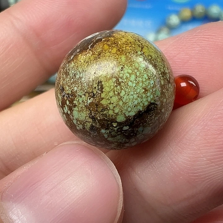 南红玛瑙未镶嵌配饰卡15.8