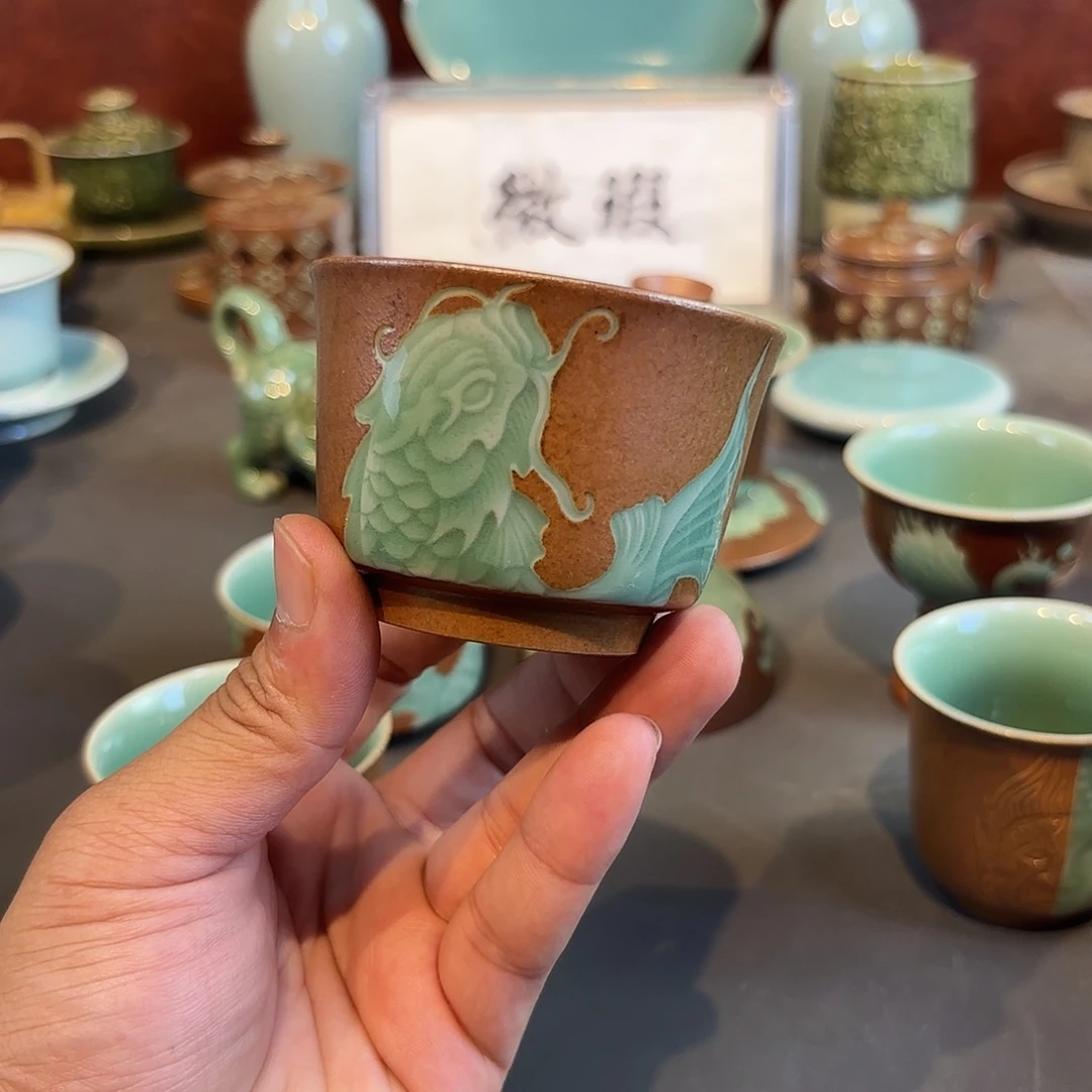 瓷片龙泉青瓷福利青瓷