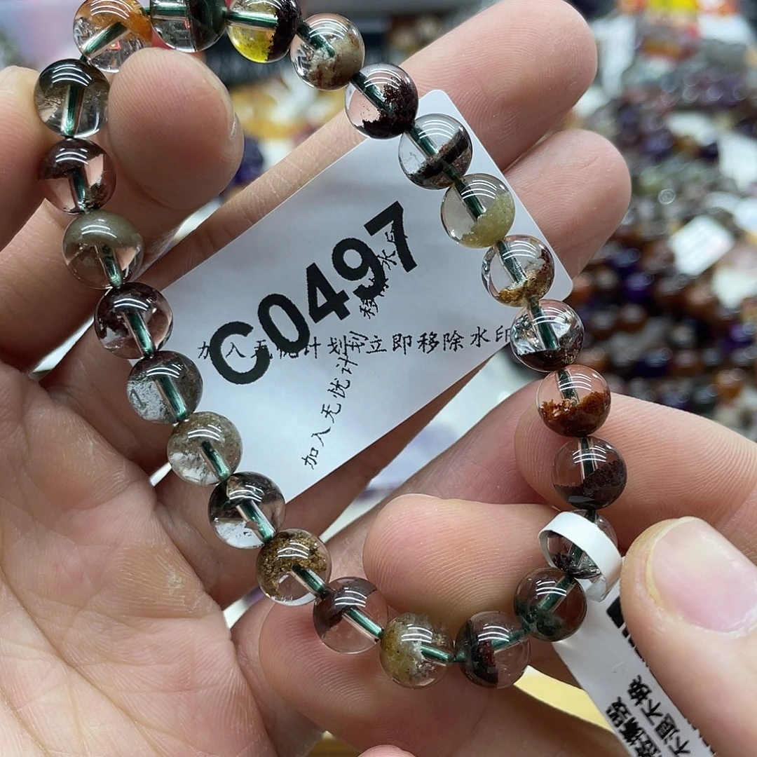 水晶手串未镶嵌天然