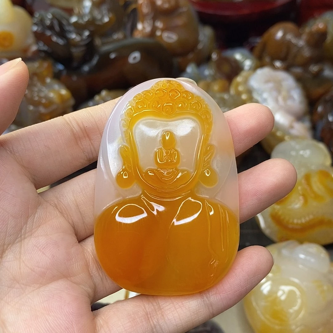 玛瑙/玉髓吊坠未镶嵌