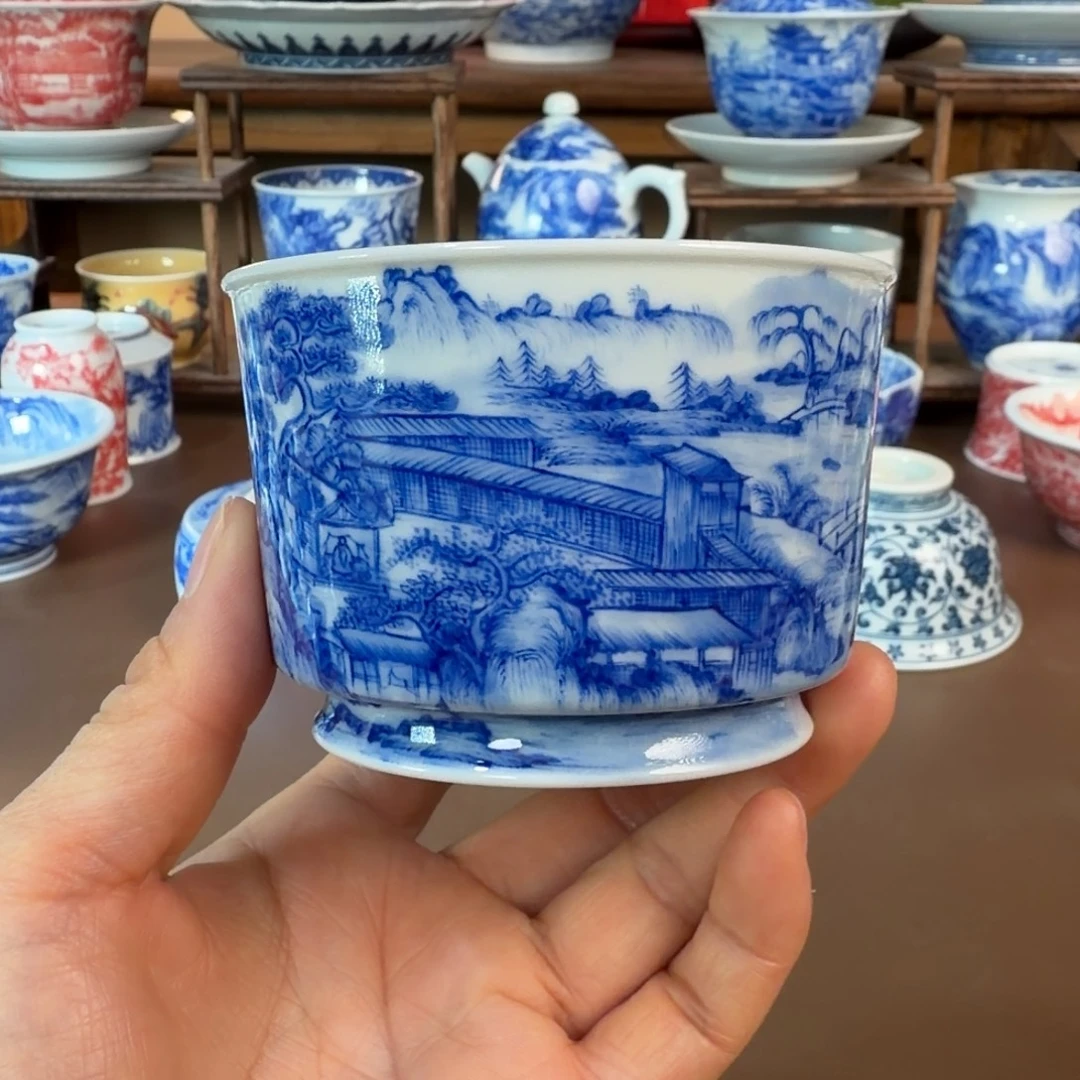 景德镇陶瓷手工手绘