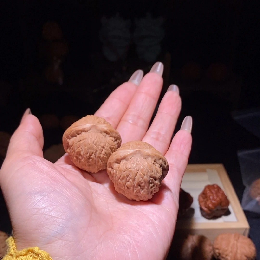 文玩核桃吊坠乾隆磨35