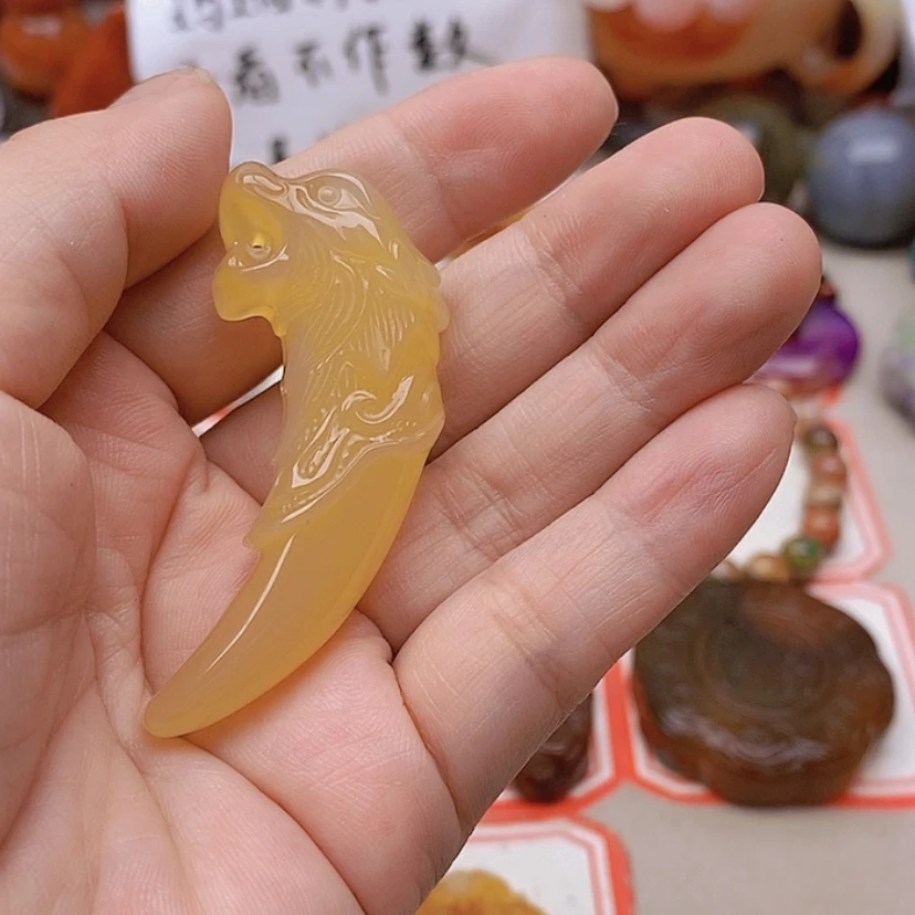【闪购商品】未镶嵌玛瑙/玉髓珠宝半成品吉***～