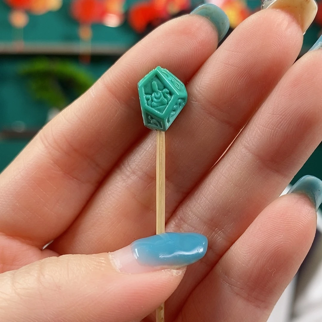 绿松石珠宝奇石未镶嵌