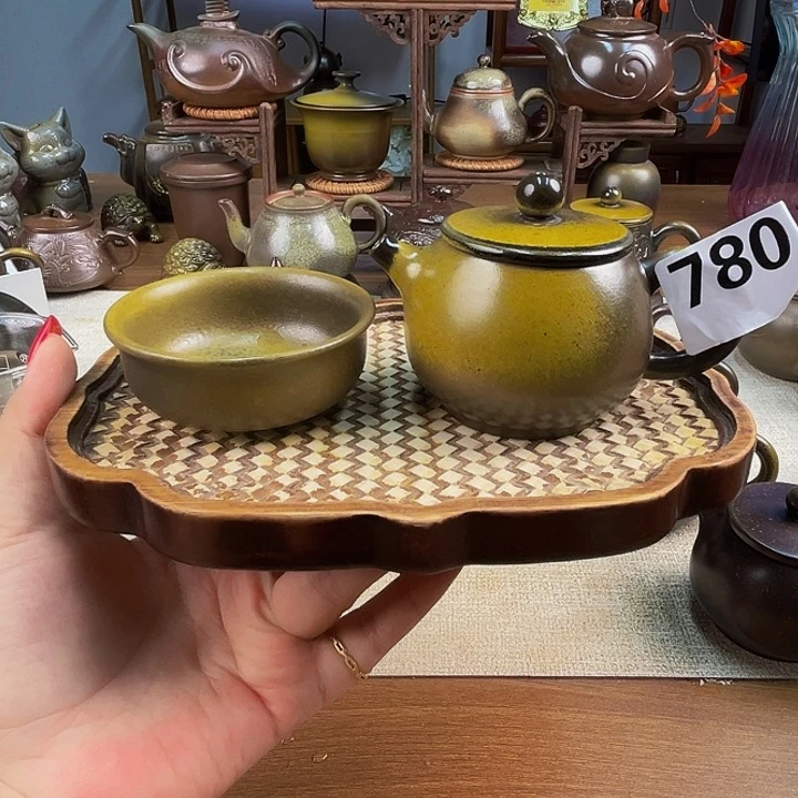 柴烧壶泡茶香柴燒壺泡茶香