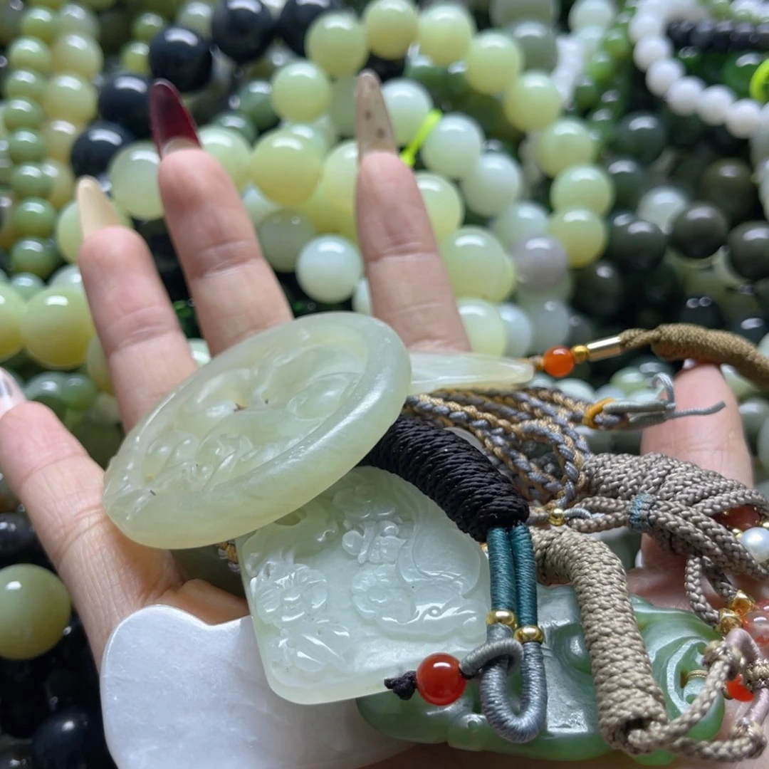 和田玉手链未镶嵌