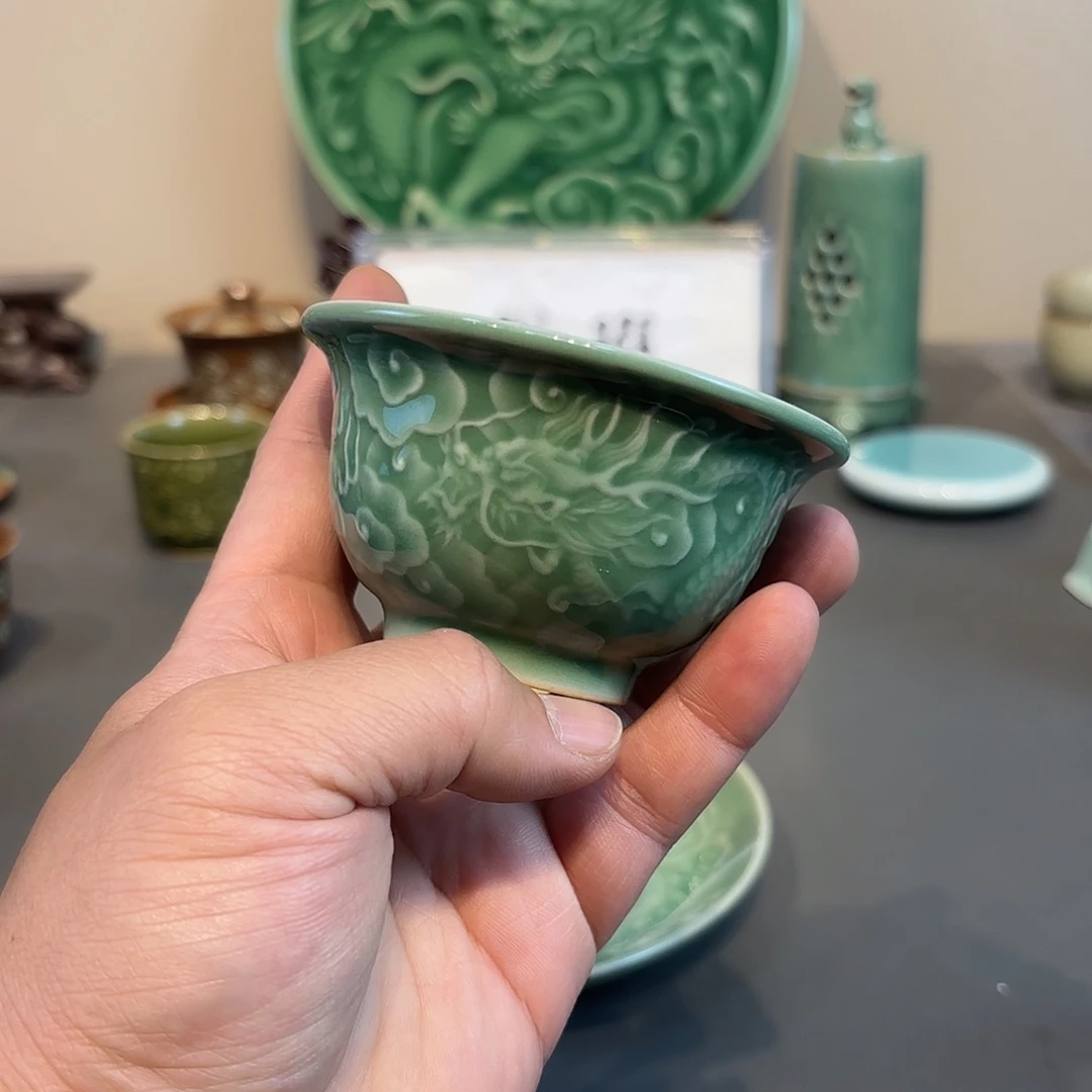 瓷片龙泉青瓷福利青瓷