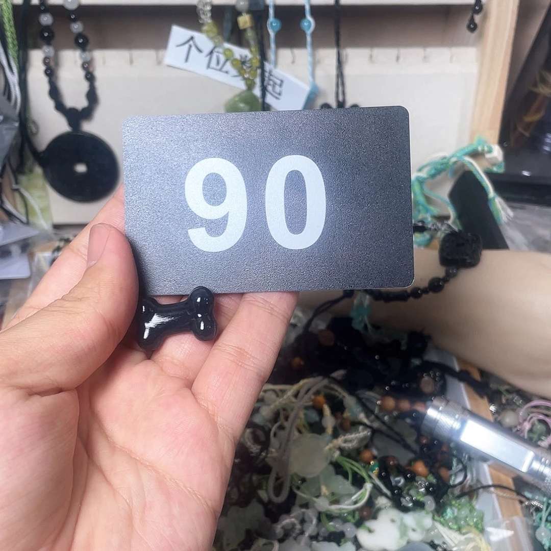 蛇纹石玉颈饰合金?****?