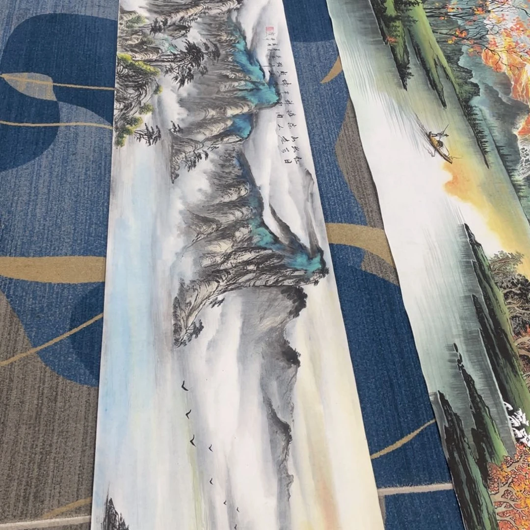 国画?****化绘画庞林画芯