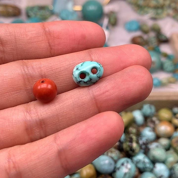 南红玛瑙未镶嵌扣子