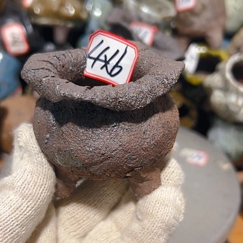 粗陶花盆制作就这样的