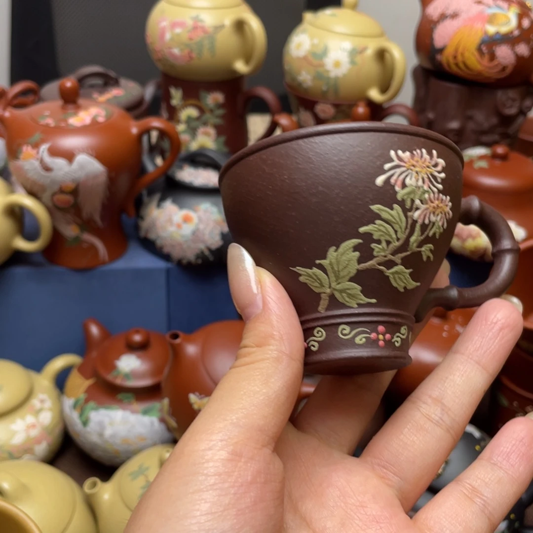 茶杯紫砂紫砂主人杯100cc