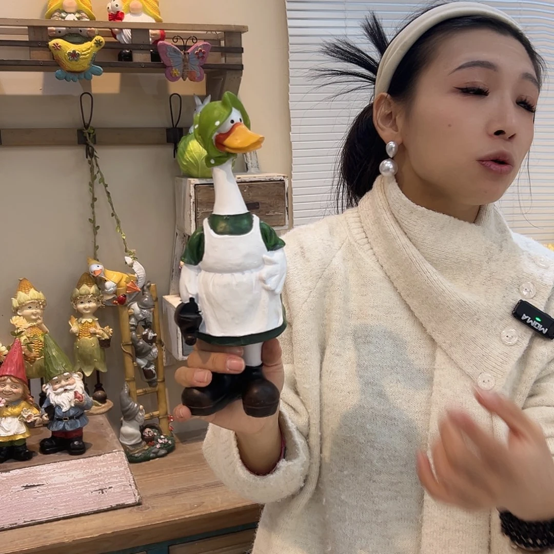 花园摆件红红火火