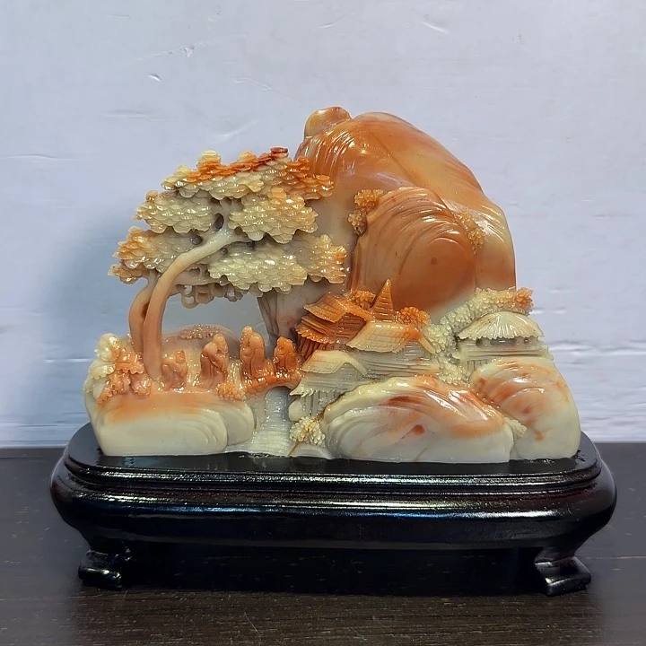 一***6寿山石寿山石摆件精品