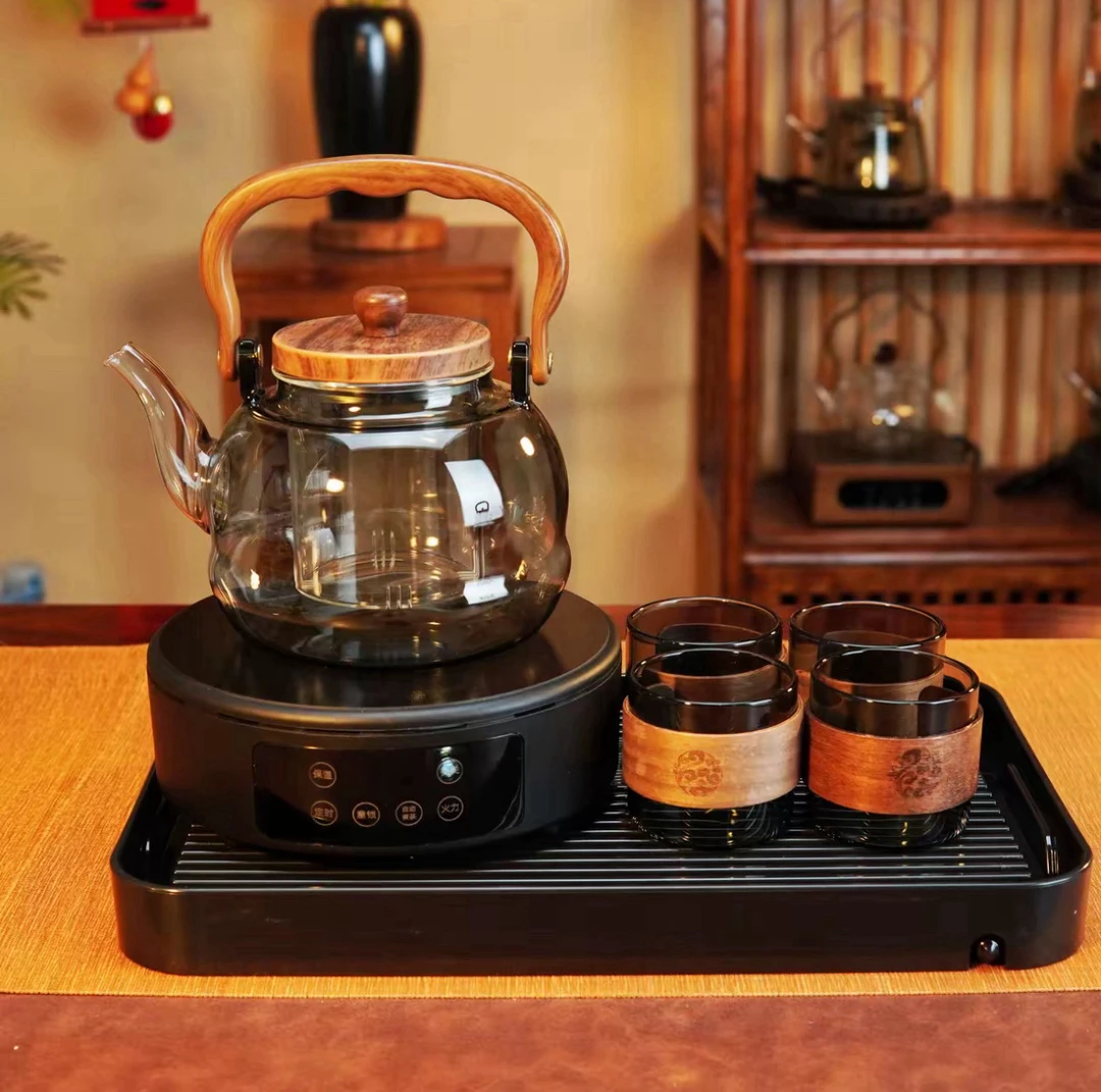 横硕1500瓦电陶炉烧水煮茶器恒温不挑材质家用办公围炉高端电陶炉