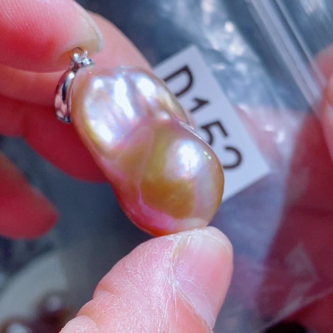 银S925镶嵌淡水珍珠其他