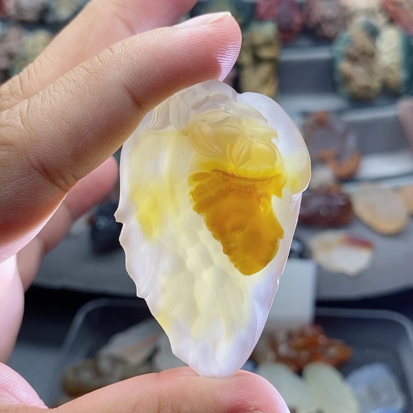 【闪购商品】未镶嵌吊坠定制玛瑙