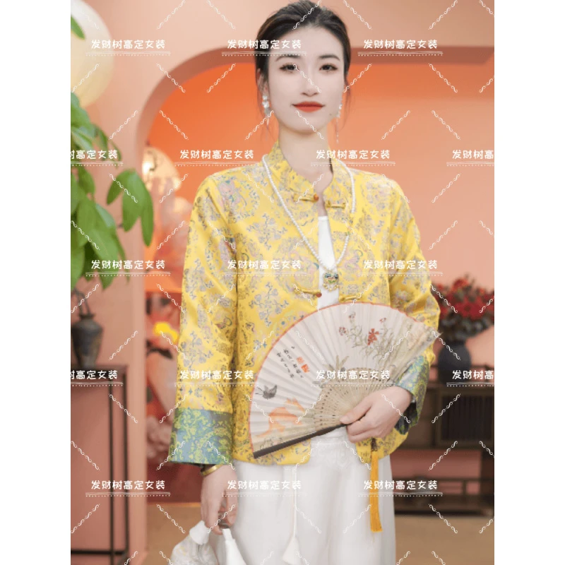 【顾清月-外套】新中式国风外套盘扣外套