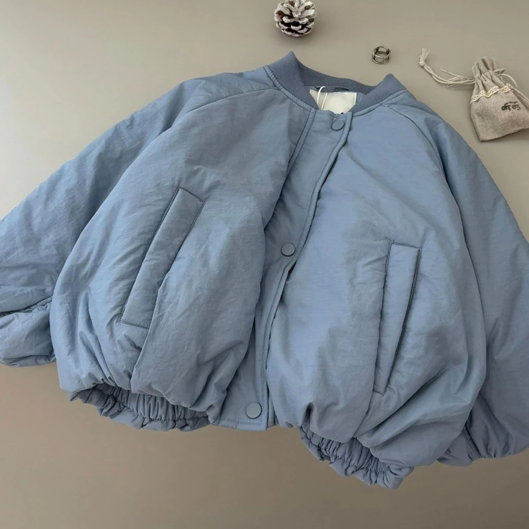 韩国童装男童棉服外套冬季洋气加厚保暖儿童夹棉棉衣冬装