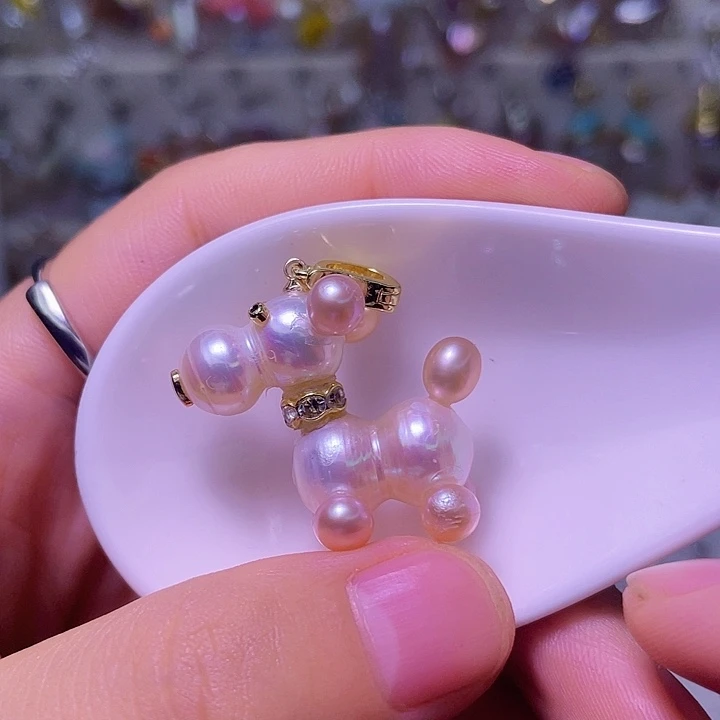 颈饰合金淡水珍珠13