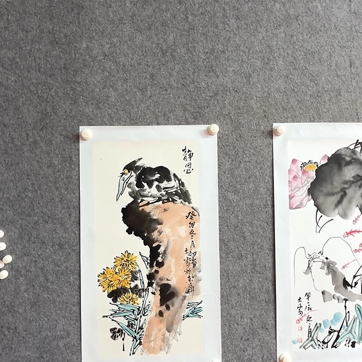 国画陈雷静思作品