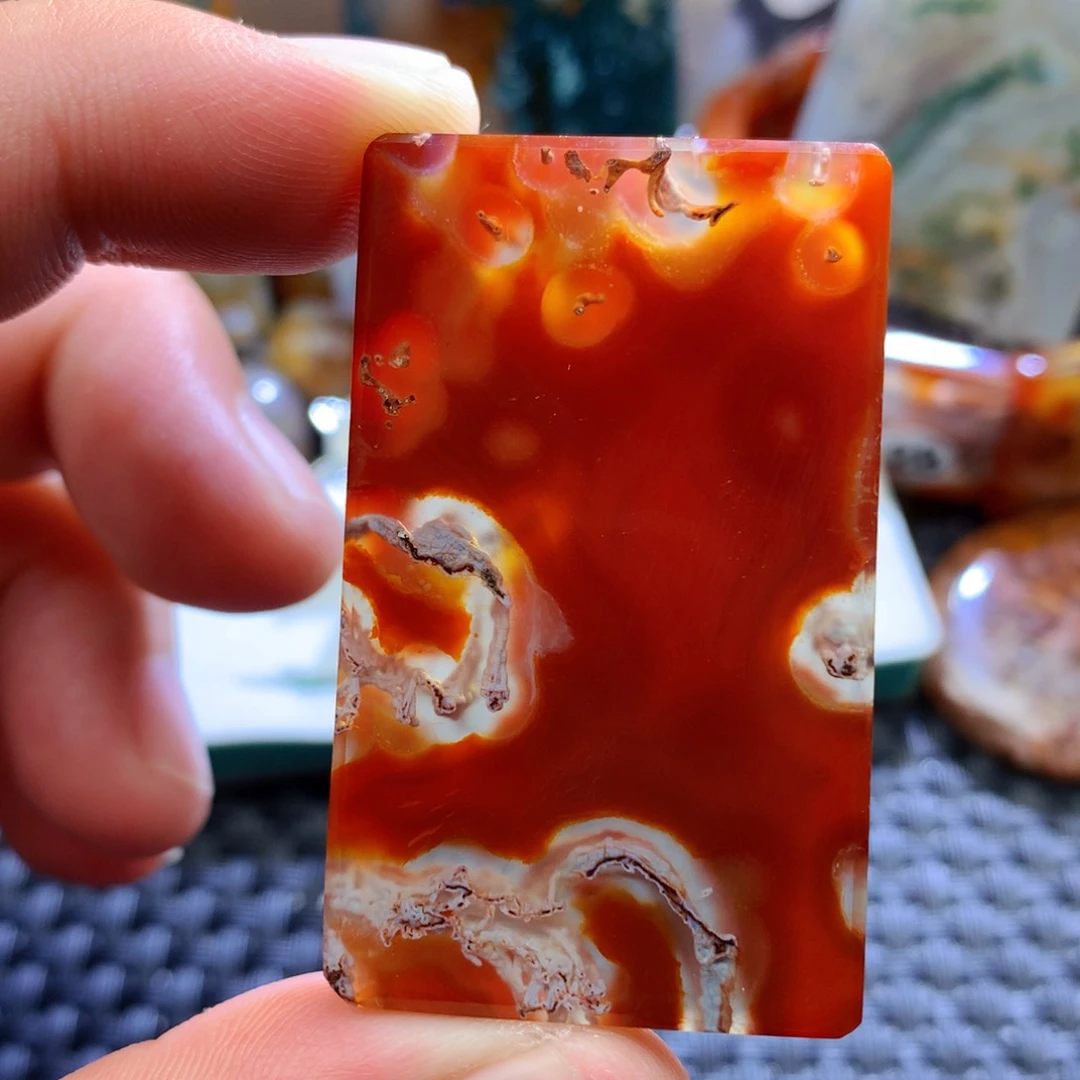 未镶嵌颈饰玛瑙/玉髓品****制