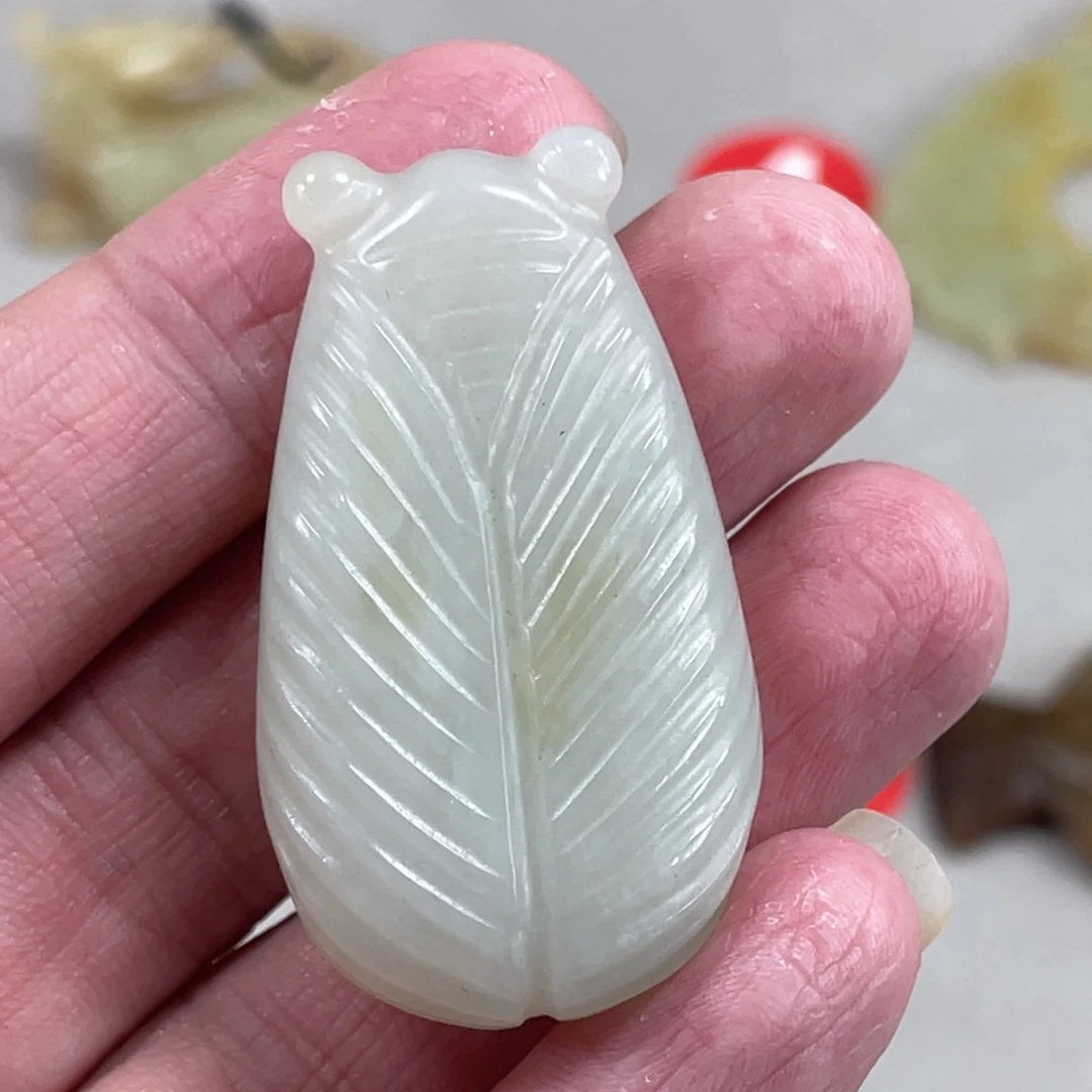 和田玉（糖玉）颈饰未镶嵌