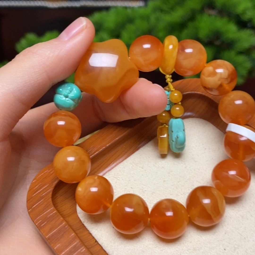 【闪购商品】手链蜜蜡未镶嵌手串