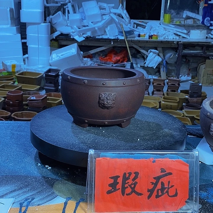 紫砂花盆紫砂艺术