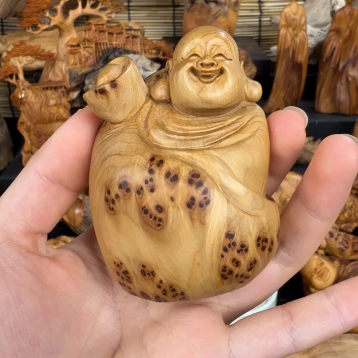 柏木（崖柏）手把件