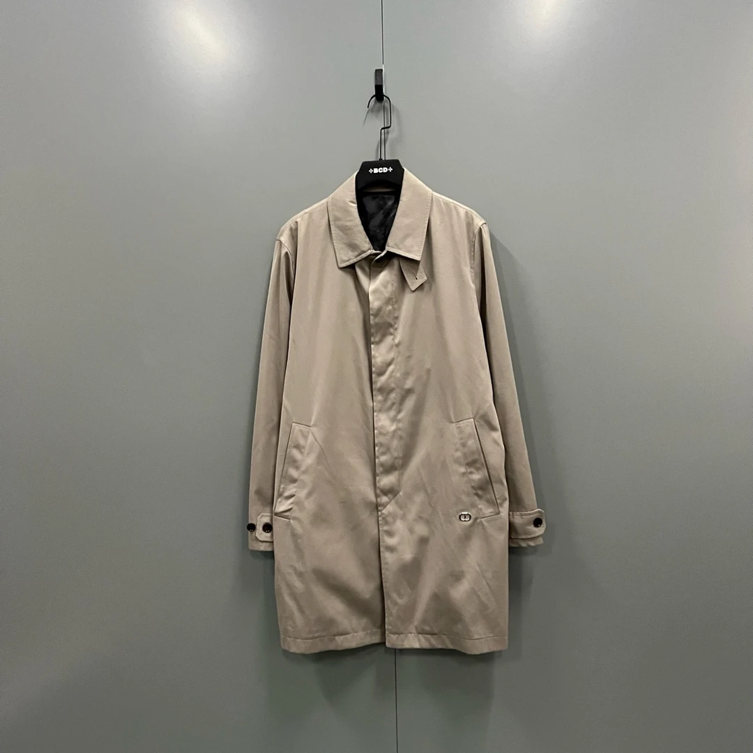 95新 DIOR/迪奥 a5 金属CD刺绣大衣 50码/fg205950