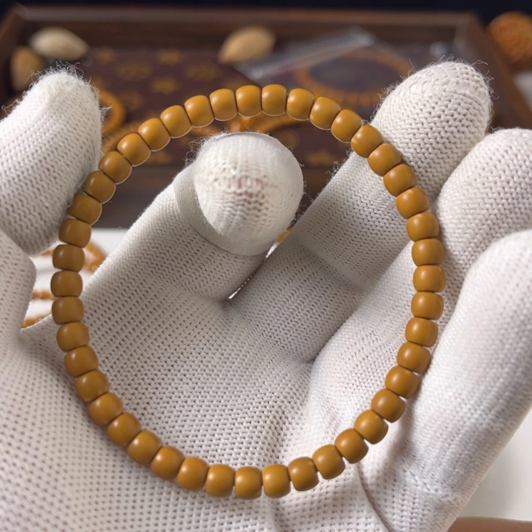 吊坠橄榄核橄榄核核尖福利单圈5.4微白