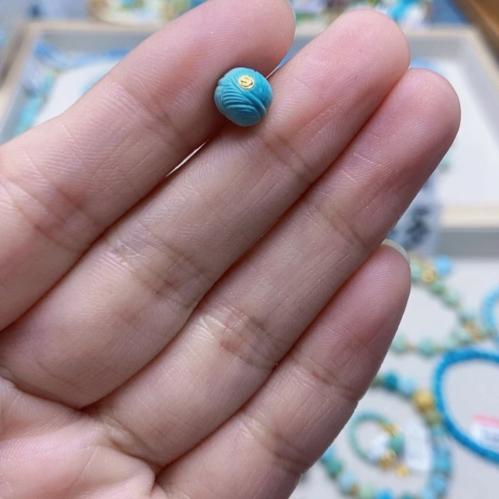 绿松石未镶嵌挂件55