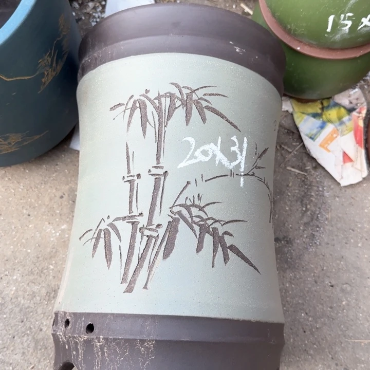 紫砂花盆特价清仓