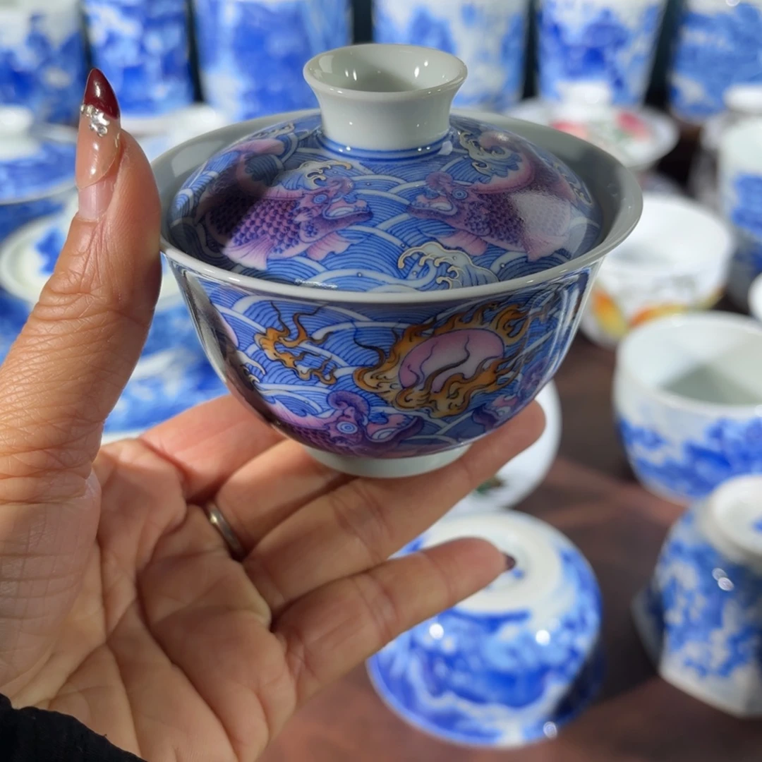 陶全手工全手绘陶瓷