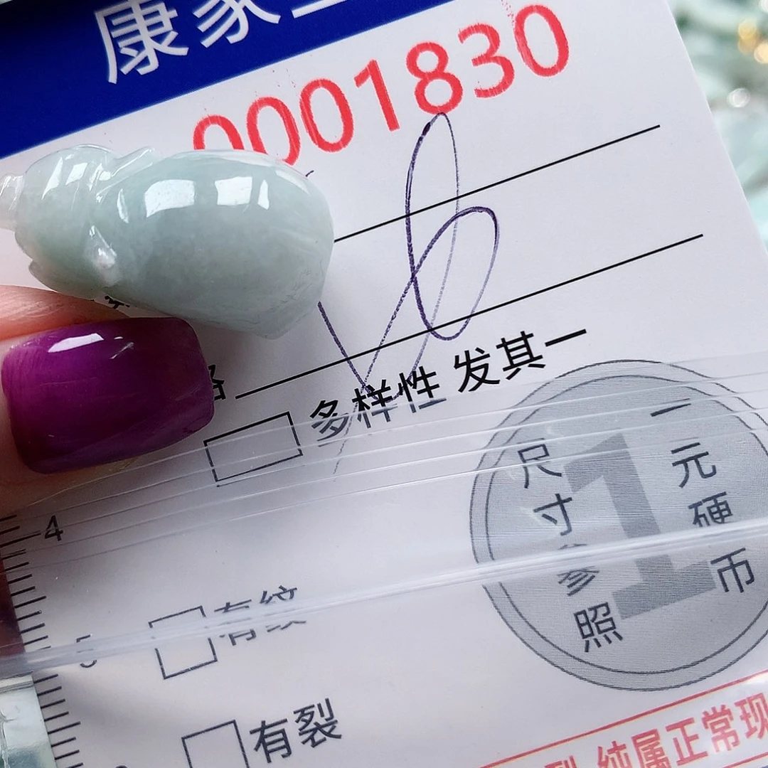颈饰未镶嵌翡翠