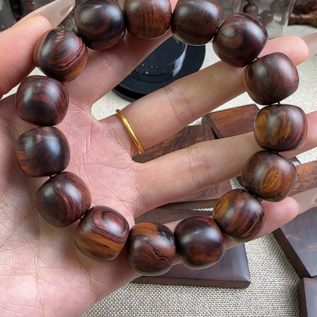 暴***锤手串/手链黄花梨/降香黄檀