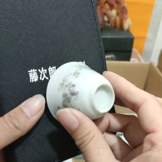 掌***珠瓷器，小小得盏，拍拍