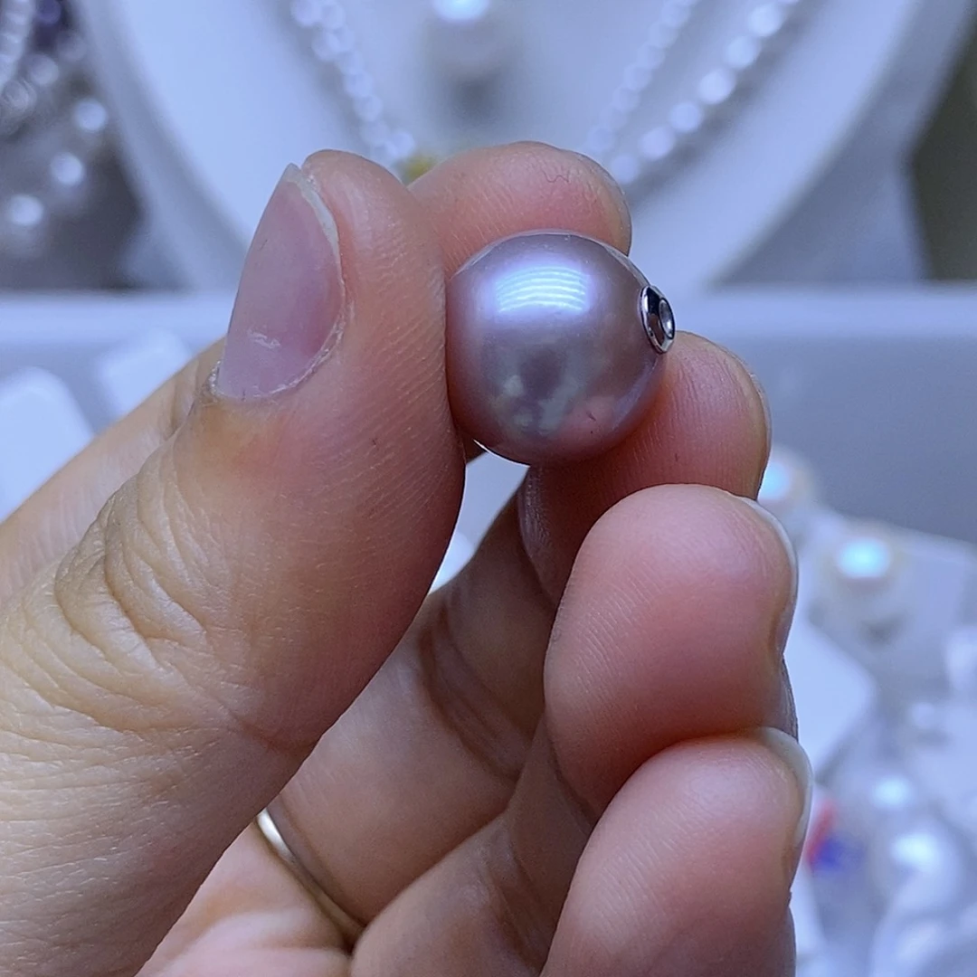 未镶嵌淡水珍珠吊坠或者耳钉