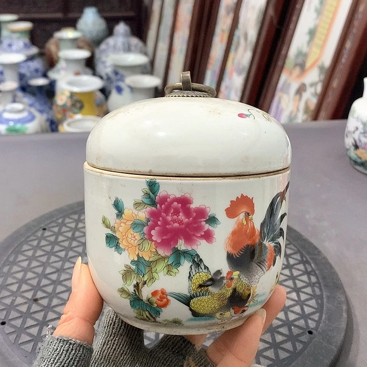 陶摆件博古架陶瓷摆件