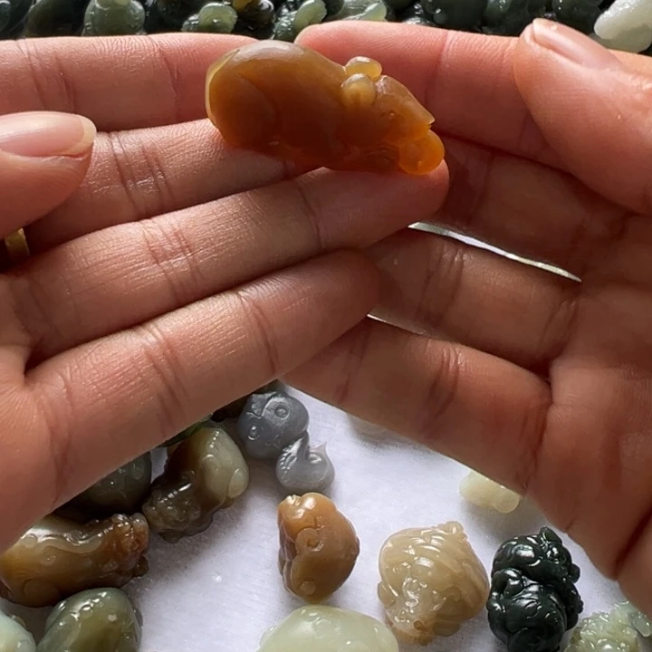 和田玉吊坠(不含链)未镶嵌